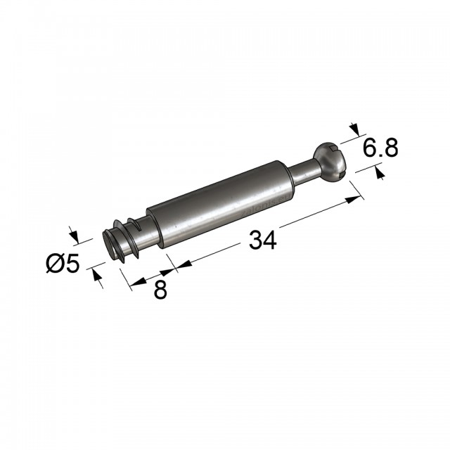 CONNECTING BOLT / D.5 B34 L8